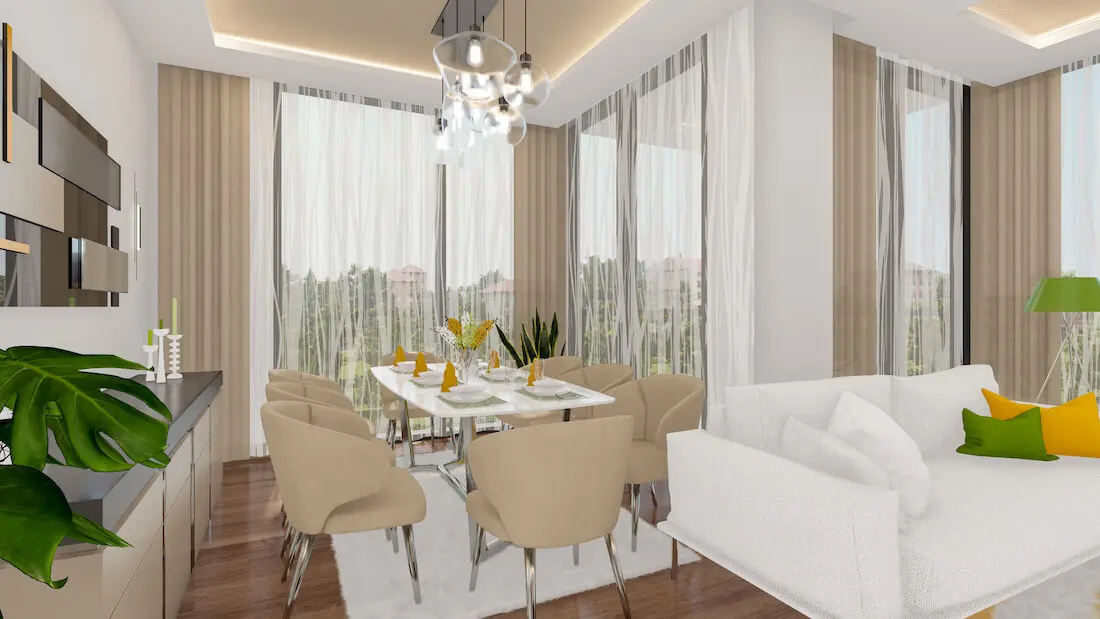 Dining space